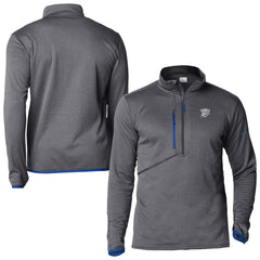Blue Oklahoma City Thunder Park View Fleece Half-Zip Top | NBA
