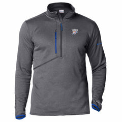 Blue Oklahoma City Thunder Park View Fleece Half-Zip Top | NBA