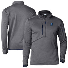 Gray Memphis Grizzlies Park View Fleece Half-Zip Top | NBA