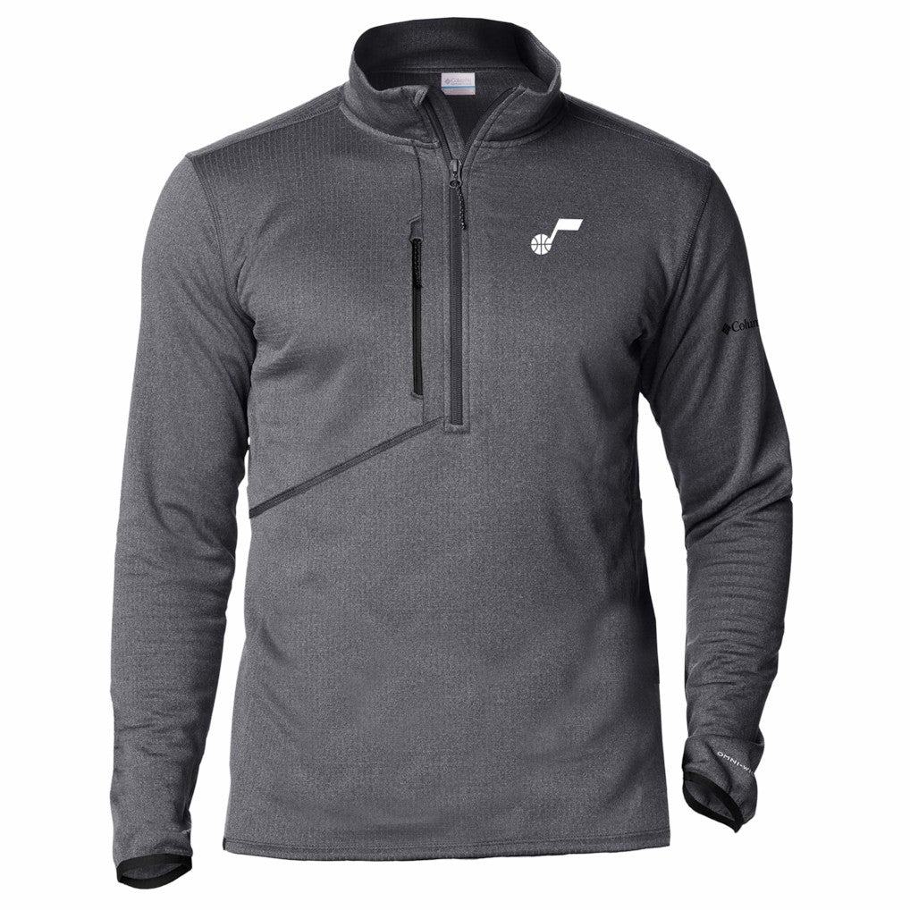 Black Utah Jazz Park View Fleece Half-Zip Top | NBA