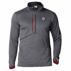 Red LA Clippers Park View Fleece Half-Zip Top | NBA