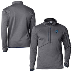 Navy Minnesota Timberwolves Park View Fleece Half-Zip Top | NBA