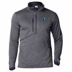Navy Minnesota Timberwolves Park View Fleece Half-Zip Top | NBA