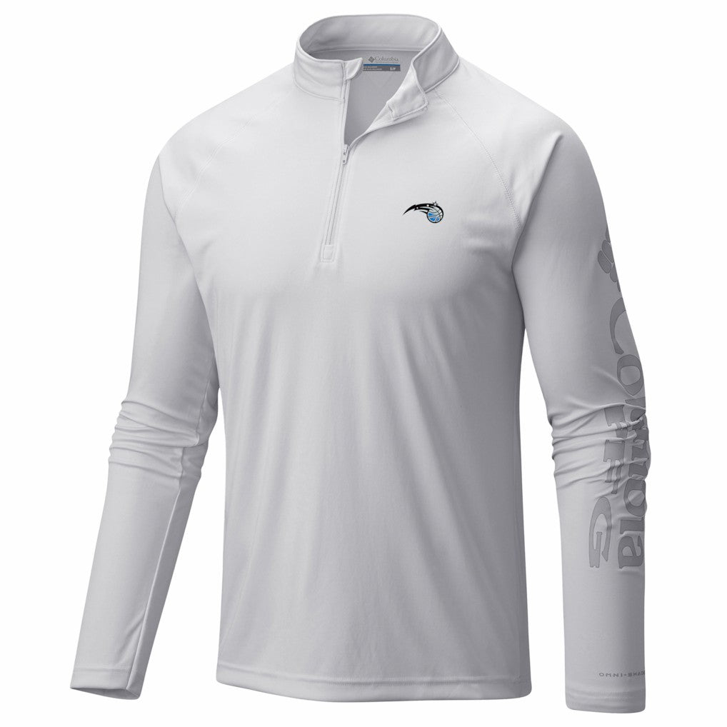 White Orlando Magic PFG Terminal Tackle Quarter-Zip Top | NBA