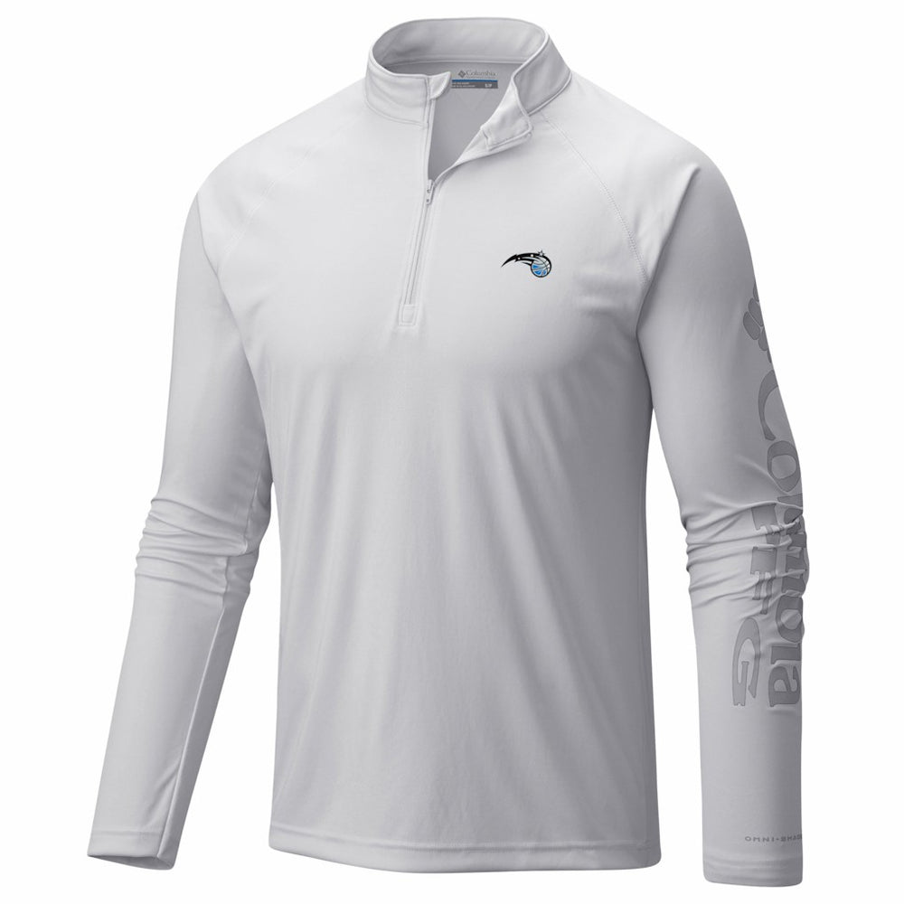 White Orlando Magic PFG Terminal Tackle Quarter-Zip Top | NBA