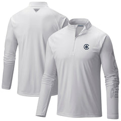 White LA Clippers PFG Terminal Tackle Quarter-Zip Top | NBA