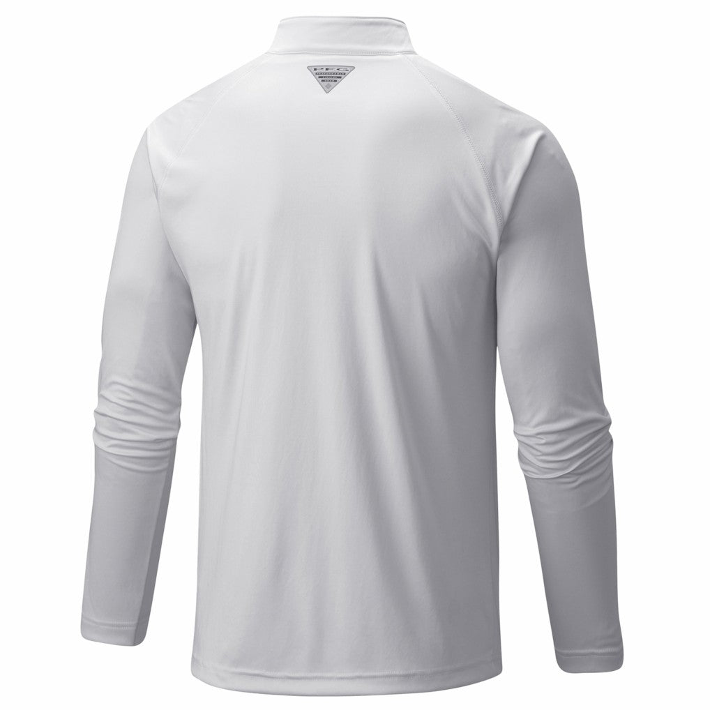 White LA Clippers PFG Terminal Tackle Quarter-Zip Top | NBA
