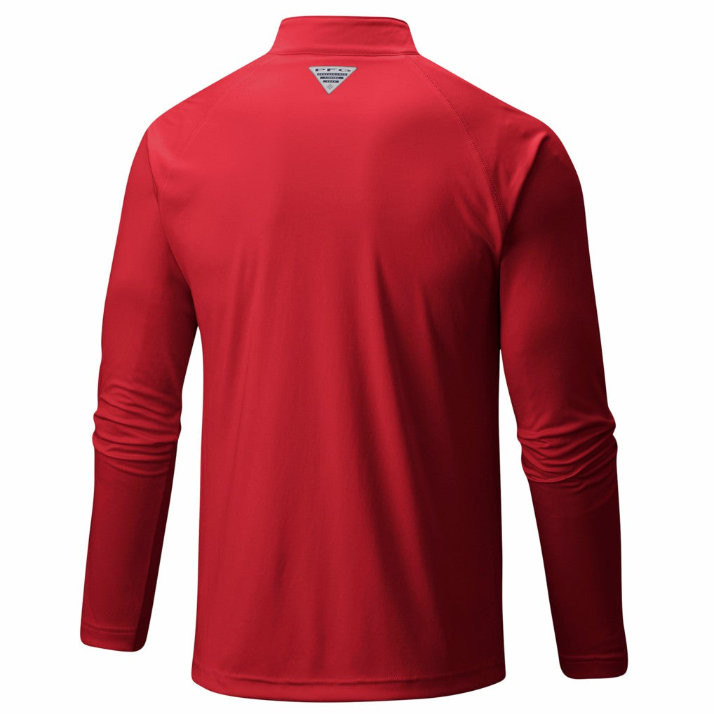 Red Portland Trail Blazers PFG Terminal Tackle Quarter-Zip Top | NBA