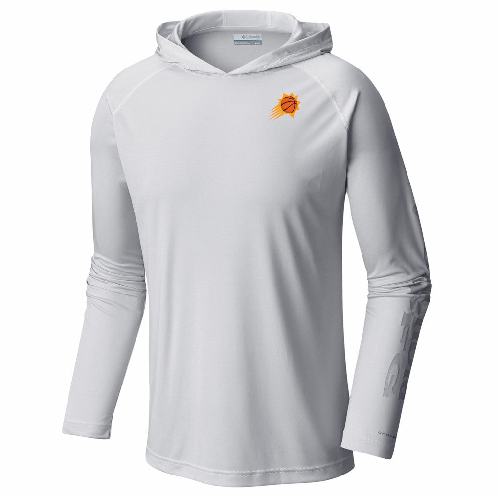 White Phoenix Suns PFG Super Terminal Tackle Hoodie | NBA
