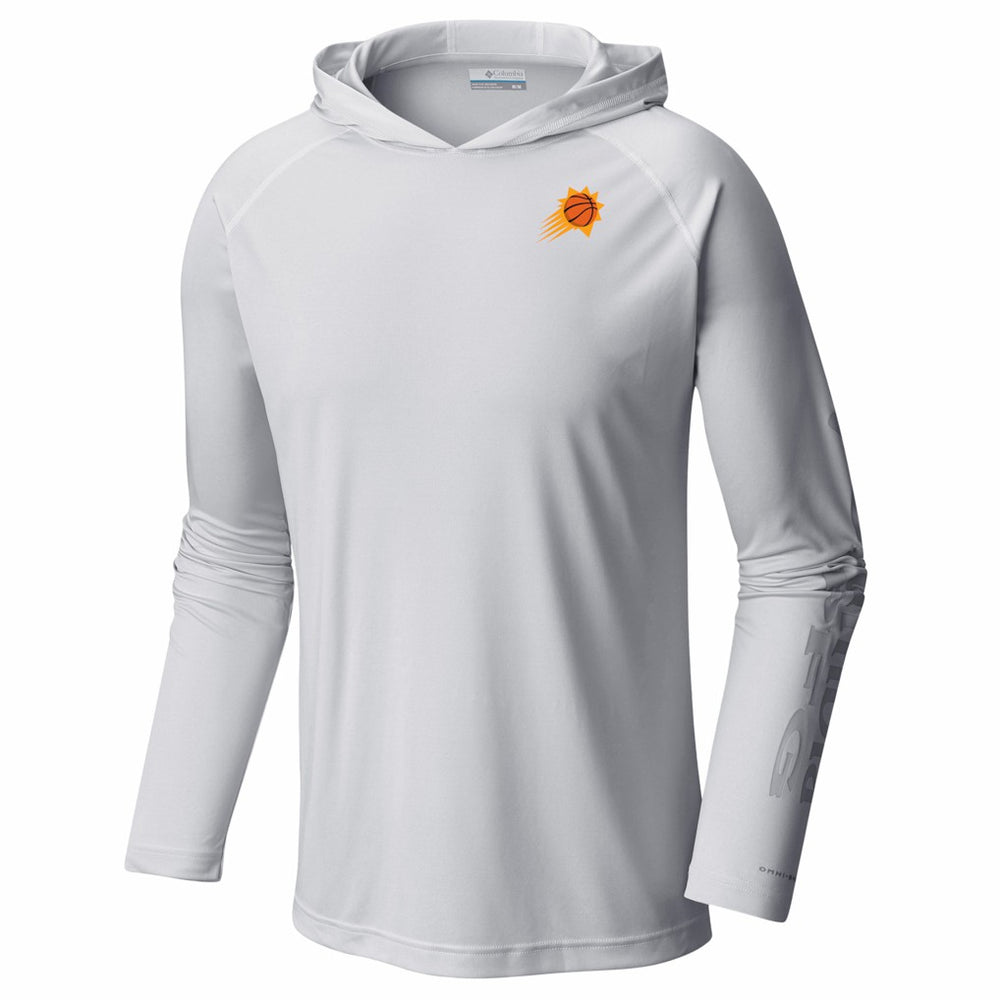 White Phoenix Suns PFG Super Terminal Tackle Hoodie | NBA