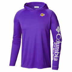 Purple Los Angeles Lakers PFG Super Terminal Tackle Hoodie | NBA
