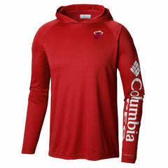 Red Miami Heat PFG Super Terminal Tackle Hoodie | NBA