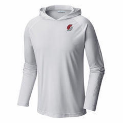 White Portland Trail Blazers PFG Super Terminal Tackle Hoodie | NBA