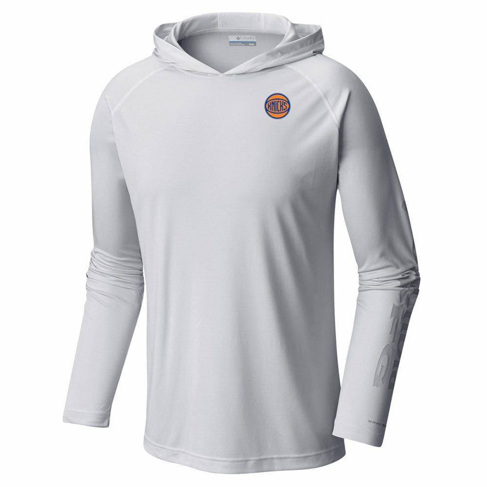White New York Knicks PFG Super Terminal Tackle Hoodie | NBA