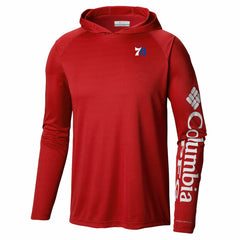 Red Philadelphia 76ers PFG Super Terminal Tackle Hoodie | NBA