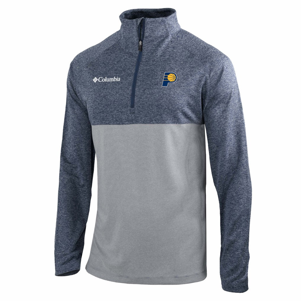Navy Indiana Pacers Omni-Wick Rockin' It Quarter-Zip Top | NBA