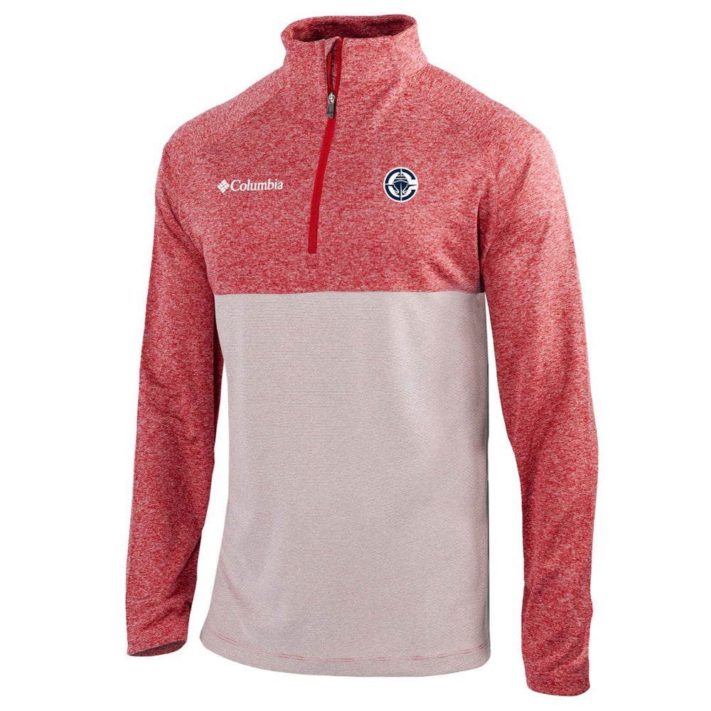 Red LA Clippers Omni-Wick Rockin' It Quarter-Zip Top | NBA