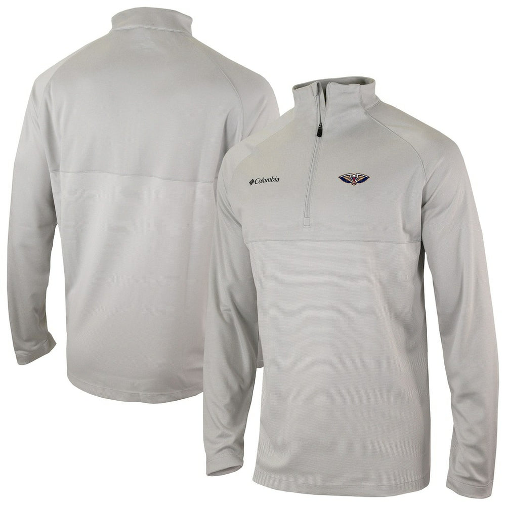 Navy New Orleans Pelicans Omni-Wick Rockin' It Quarter-Zip Top | NBA