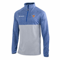 Blue New York Knicks Omni-Wick Rockin' It Quarter-Zip Top | NBA
