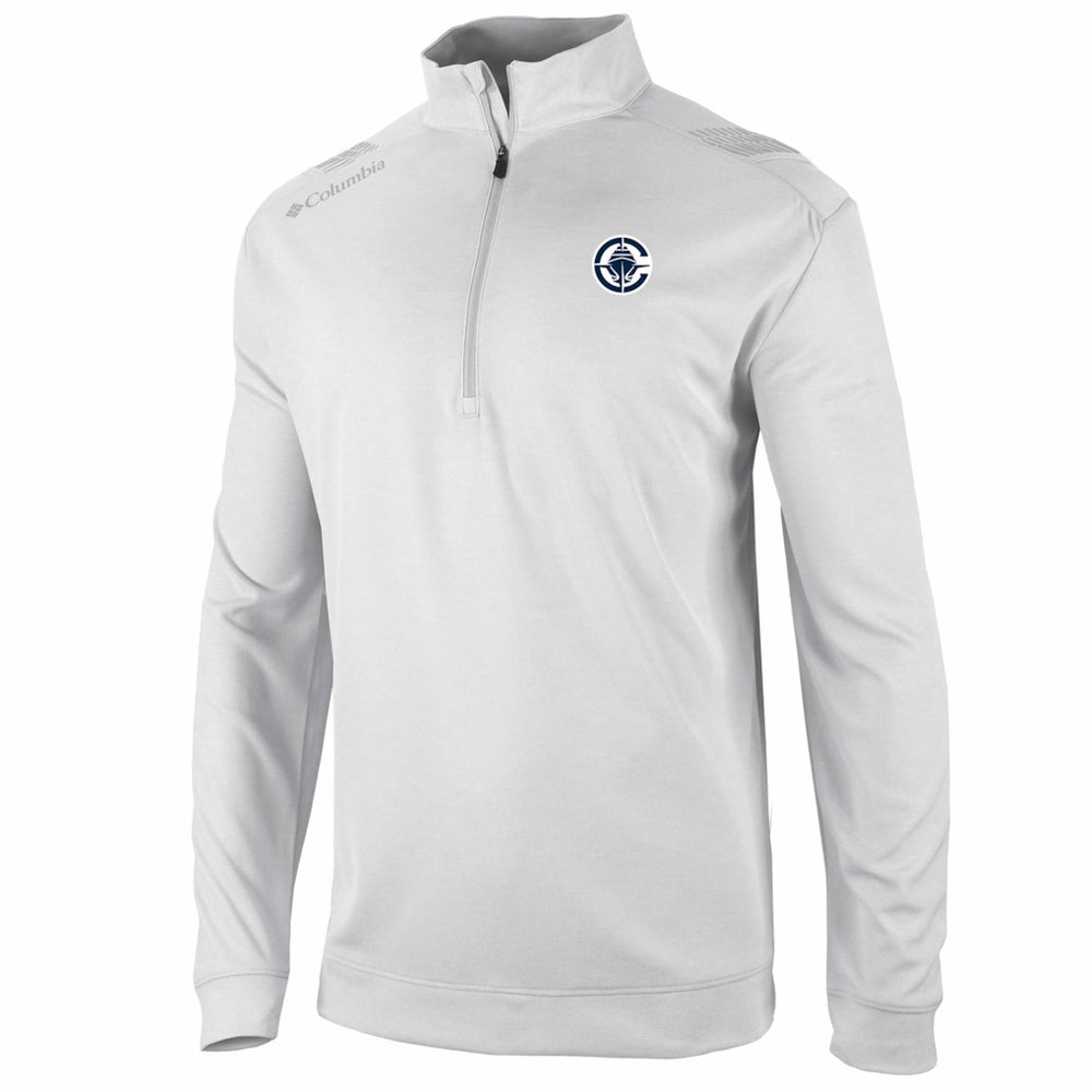 White LA Clippers Oakland Downs Omni-Wick Quarter-Zip Top | NBA