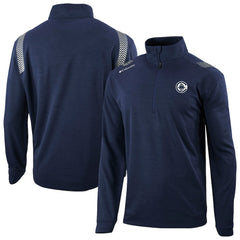 Navy LA Clippers Oakland Downs Omni-Wick Quarter-Zip Top | NBA