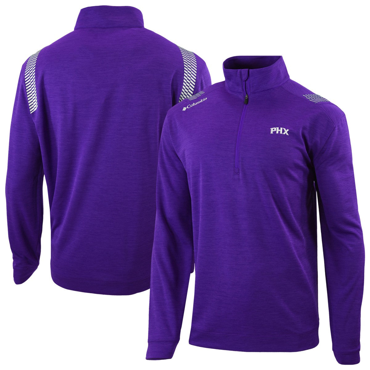 Purple Phoenix Suns Oakland Downs Omni-Wick Quarter-Zip Top | NBA
