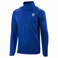 Blue Oklahoma City Thunder Oakland Downs Omni-Wick Quarter-Zip Top | NBA