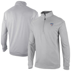 Gray Oklahoma City Thunder Oakland Downs Omni-Wick Quarter-Zip Top | NBA