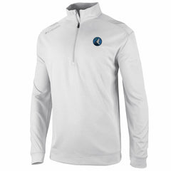 White Minnesota Timberwolves Oakland Downs Omni-Wick Quarter-Zip Top | NBA