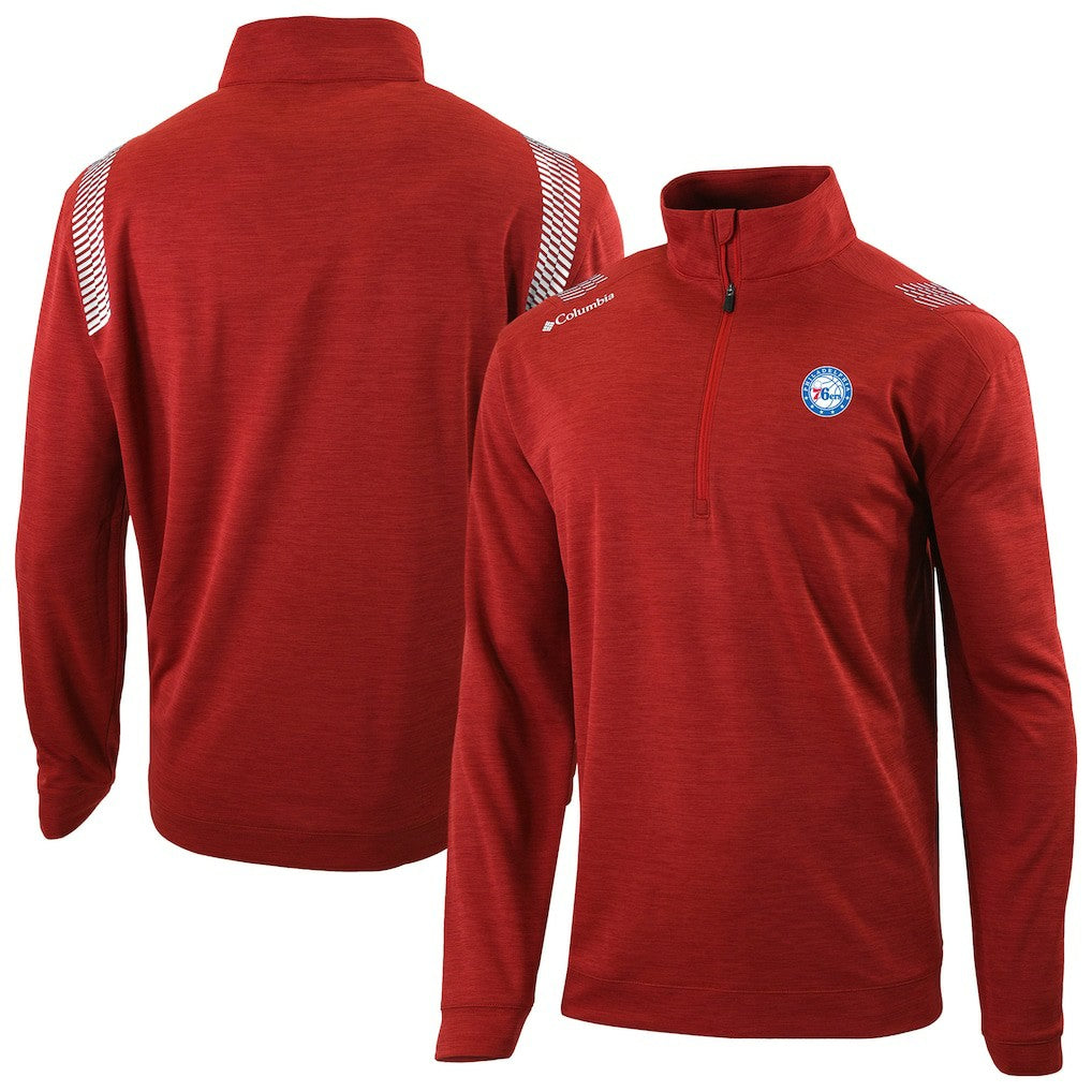 Red Philadelphia 76ers Oakland Downs Omni-Wick Quarter-Zip Top sale | NBA