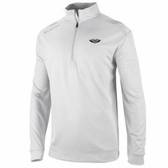 White New Orleans Pelicans Oakland Downs Omni-Wick Quarter-Zip Top | NBA