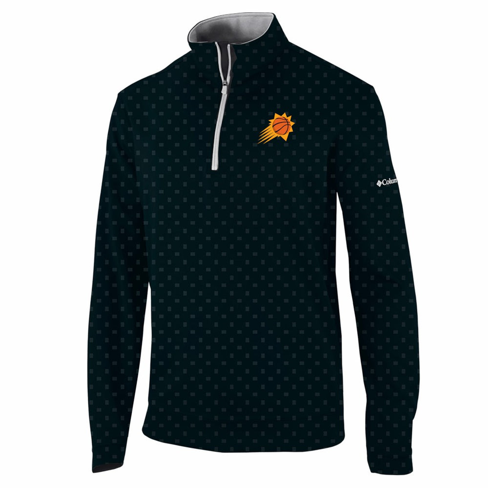 Black Phoenix Suns Wickham Hills Omni-Wick Quarter-Zip Jacket | NBA