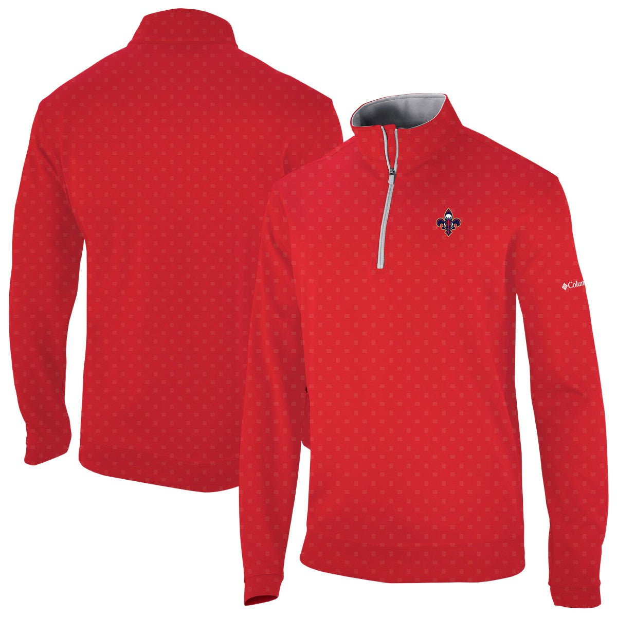 Red New Orleans Pelicans Wickham Hills Omni-Wick Quarter-Zip Jacket | NBA