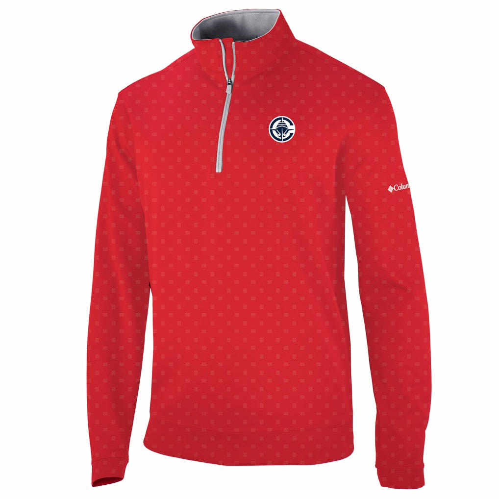 Red LA Clippers Wickham Hills Omni-Wick Quarter-Zip Jacket | NBA
