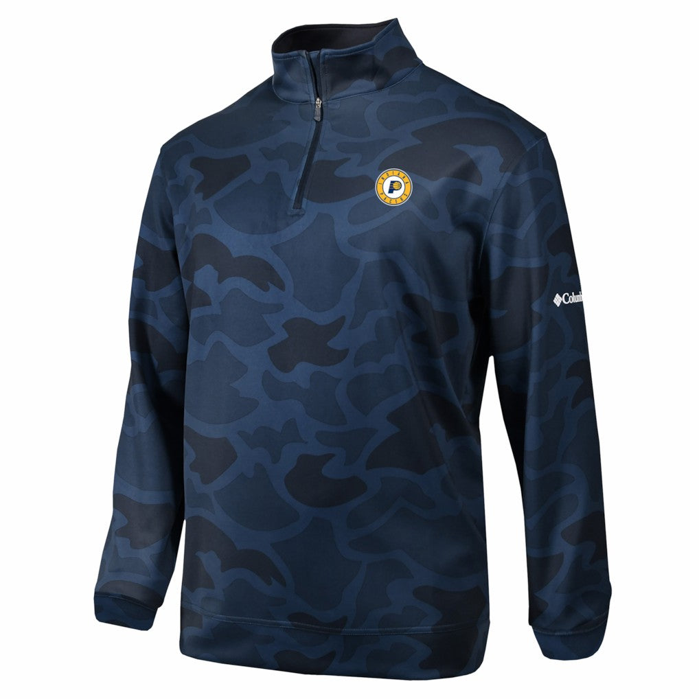 Navy Indiana Pacers Wickham Hills Omni-Wick Quarter-Zip Jacket | NBA
