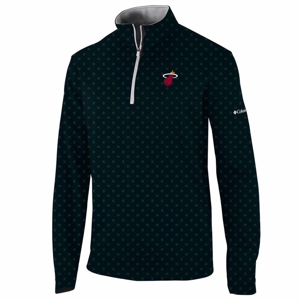 Black Miami Heat Wickham Hills Omni-Wick Quarter-Zip Jacket | NBA