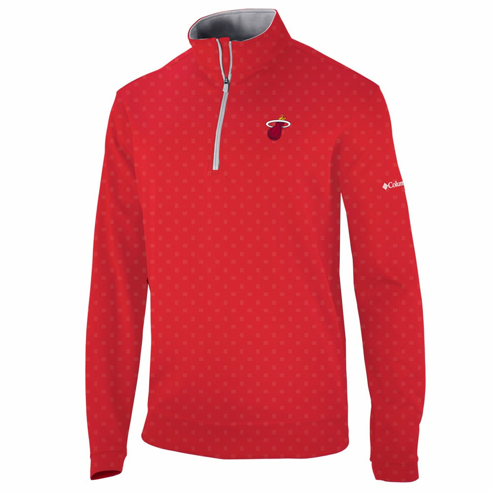 Red Miami Heat Wickham Hills Omni-Wick Quarter-Zip Jacket | NBA