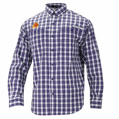 Purple Phoenix Suns Super Tamiami Omni-Shade Long Sleeve Button-Down Shirt | NBA