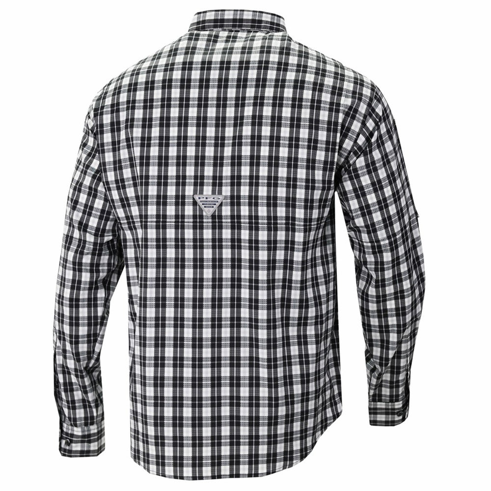 Navy Memphis Grizzlies Super Tamiami Omni-Shade Long Sleeve Button-Down Shirt | NBA
