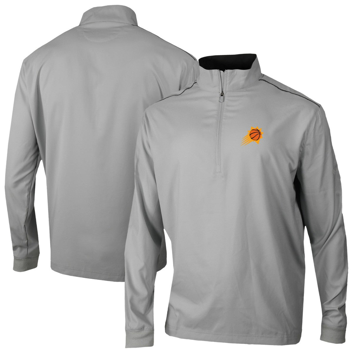 Gray Phoenix Suns Omni-Wick Bogey's Paradise Quarter-Zip Top | NBA