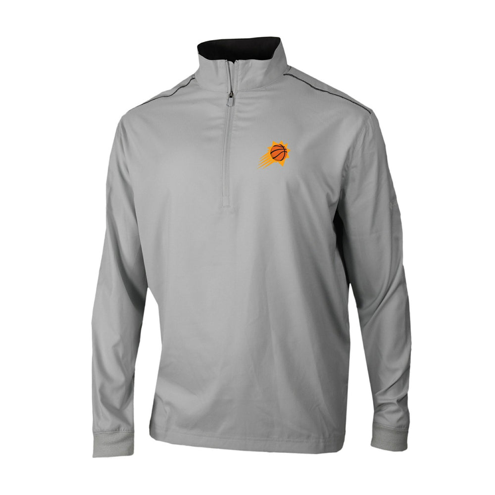 Gray Phoenix Suns Omni-Wick Bogey's Paradise Quarter-Zip Top | NBA