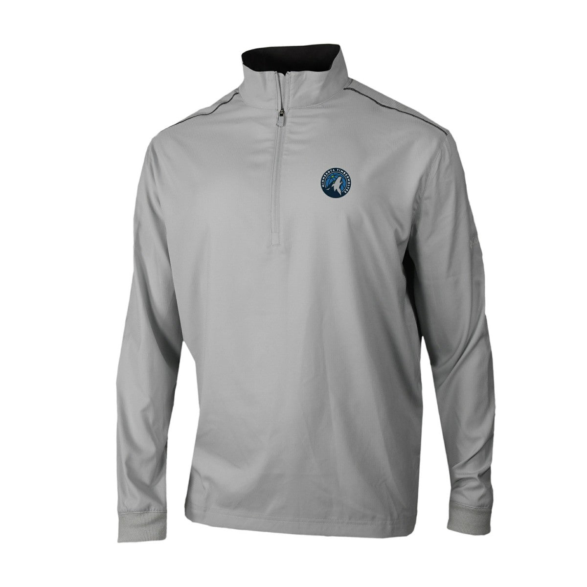 Gray Minnesota Timberwolves Omni-Wick Bogey's Paradise Quarter-Zip Top | NBA