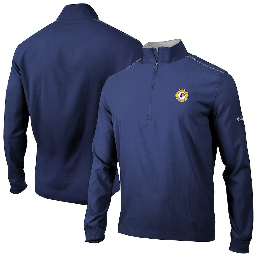 Navy Indiana Pacers Omni-Wick Bogey's Paradise Quarter-Zip Top | NBA