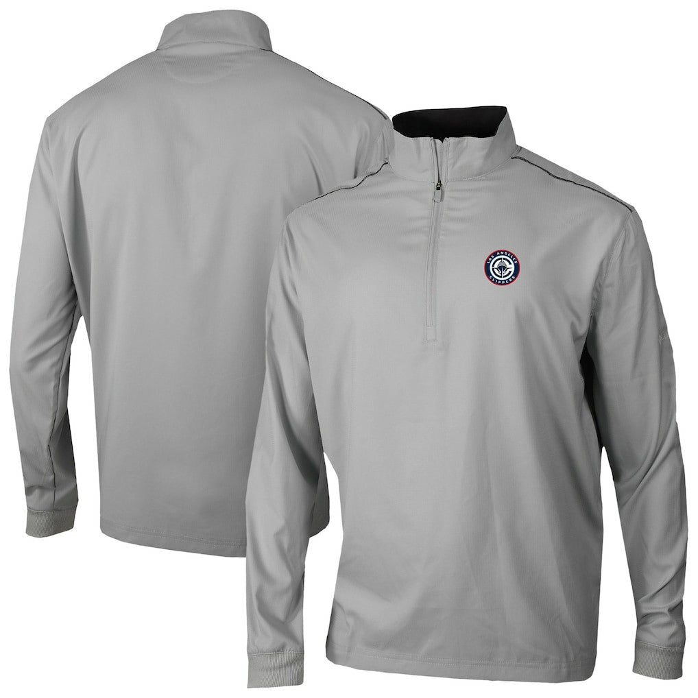 Gray LA Clippers Omni-Wick Bogey's Paradise Quarter-Zip Top | NBA