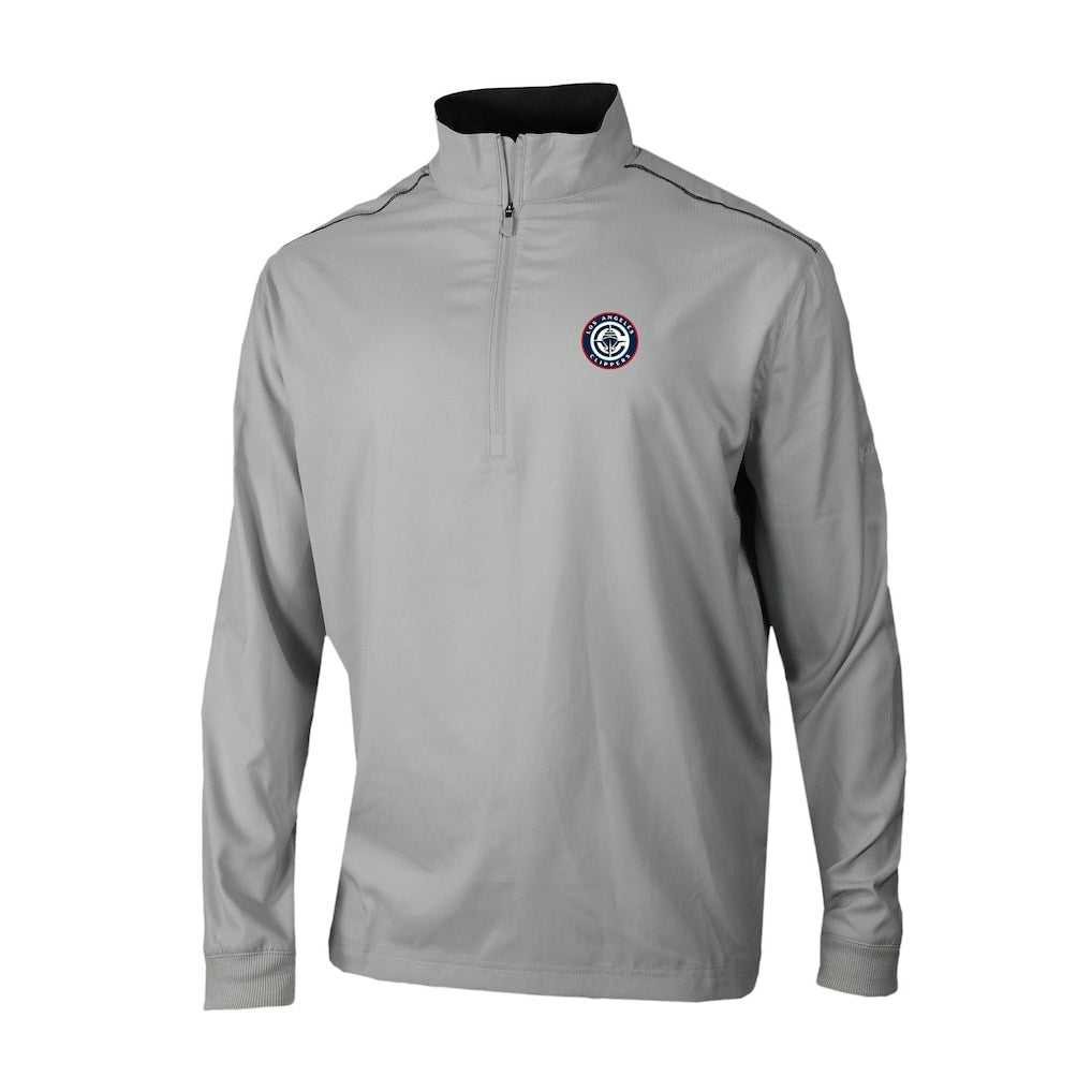 Gray LA Clippers Omni-Wick Bogey's Paradise Quarter-Zip Top | NBA