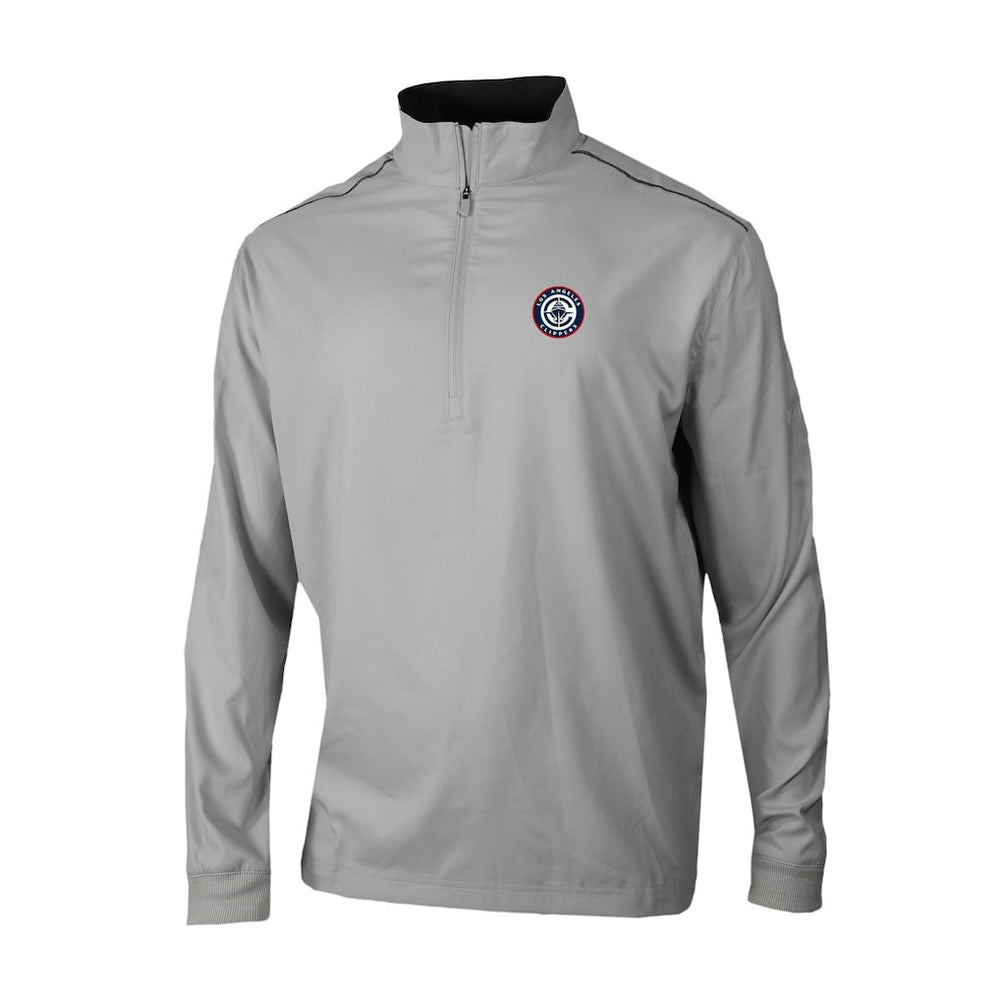 Gray LA Clippers Omni-Wick Bogey's Paradise Quarter-Zip Top | NBA