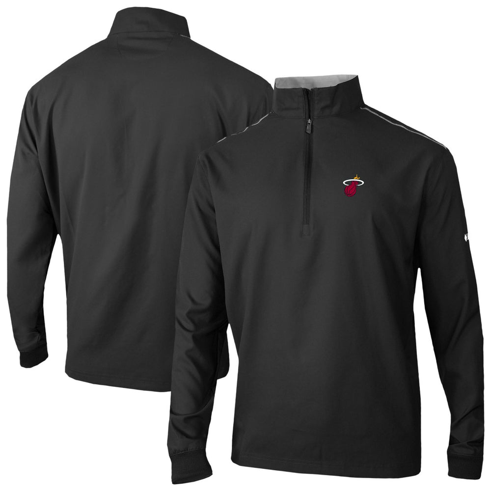 Black Miami Heat Omni-Wick Bogey's Paradise Quarter-Zip Top | NBA