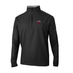 Black Miami Heat Omni-Wick Bogey's Paradise Quarter-Zip Top | NBA