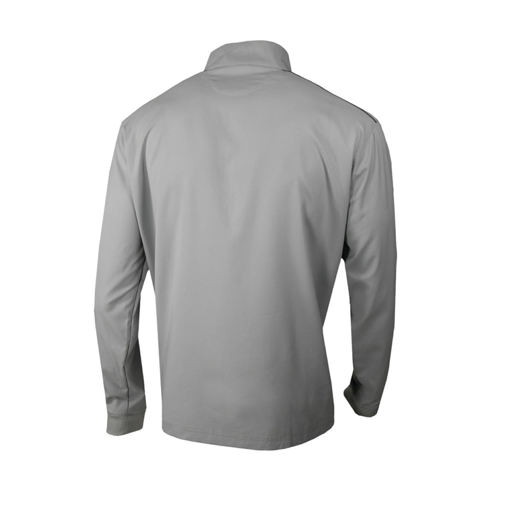 Gray Los Angeles Lakers Omni-Wick Bogey's Paradise Quarter-Zip Top | NBA