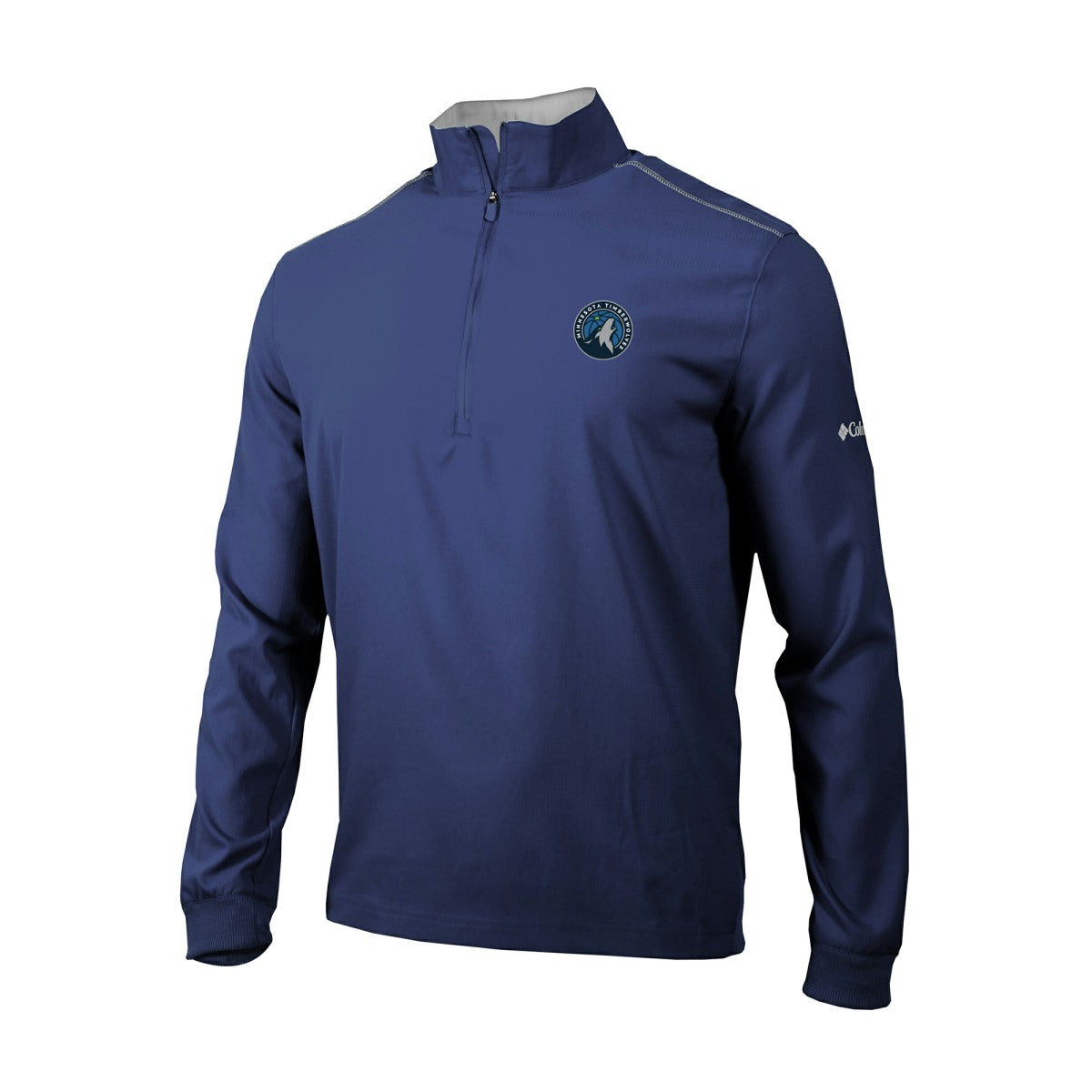 Navy Minnesota Timberwolves Omni-Wick Bogey's Paradise Quarter-Zip Top | NBA